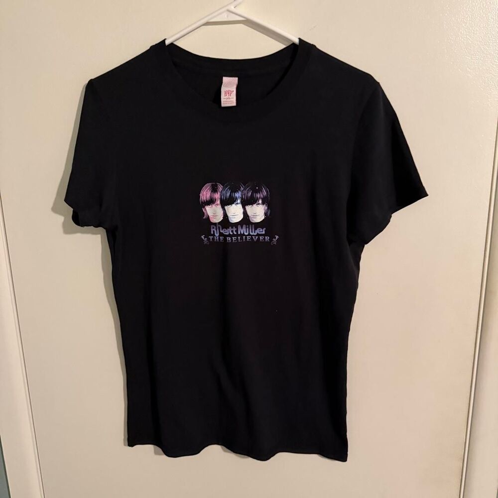 HYP shirt Men XL black Rhett Miller concert graphic tee